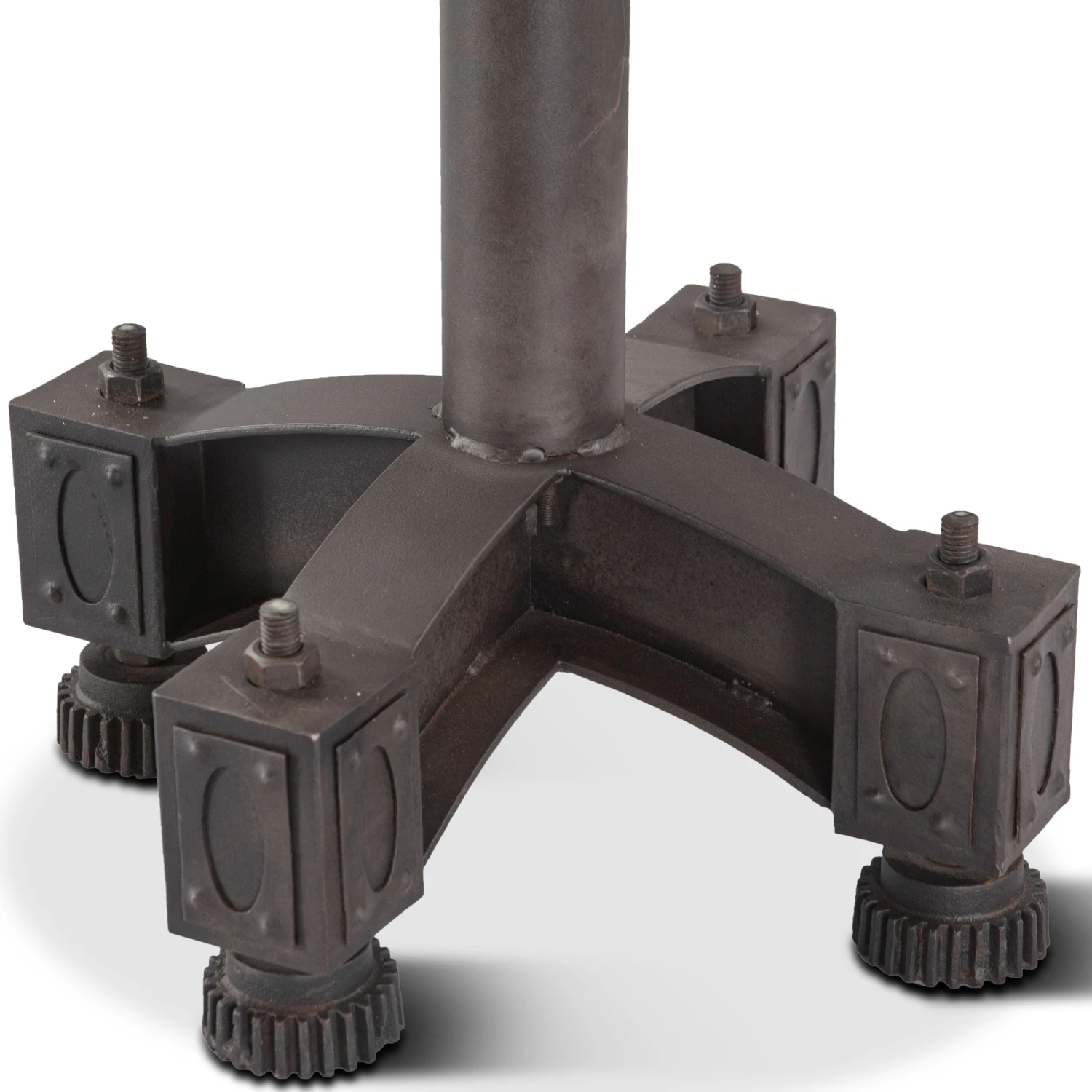 Rustic Revival Industrial Teak Wood Chess Set 6 Rustic Revival Industrial Teak Wood Chess Set - Image 4