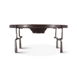 Rustic Revival Industrial Wagon Wheel Coffee Table -Household Items Series FEI RCT sd1