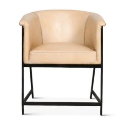 Brisben 22" Leather Arm Chair -Household Items Series FEX PLAC DT