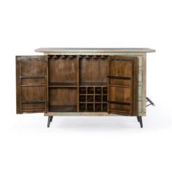 Cordoba Vintage Reclaimed Teak Bar Cabinet -Household Items Series FIZ BAR 5