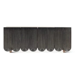 Palm Desert 80" Modern Wave Sideboard