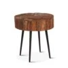 Palm Desert 22" Reclaimed Wood Side Table -Household Items Series FJI RST RW22