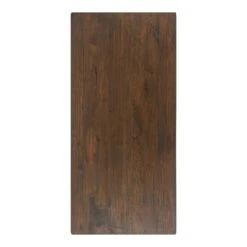 Hamilton 80" Dining Table Walnut Finish -Household Items Series FML DT80PW dt2