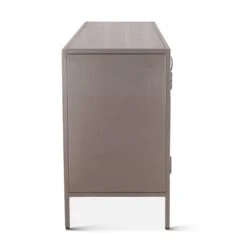 Detroit 72" Iron Sideboard Gunmetal Gray -Household Items Series FMO SB72GM sd1