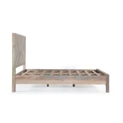 Cordoba Mid-Century Modern Coastal Platform Bed 22 Cordoba Mid-Century Modern Coastal Platform Bed -Household Items Series FMS PBKCM sd1