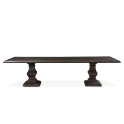 Toulon Vintage Brown Dining Table 18 Toulon Vintage Brown Dining Table -Household Items Series FNM DT120VB