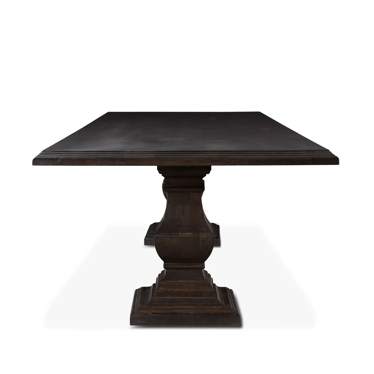 Toulon Vintage Brown Dining Table 10 Toulon Vintage Brown Dining Table - Image 8