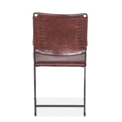 Melbourne Industrial Modern Leather Armchair -Household Items Series FNY AC18 CH GG bk1