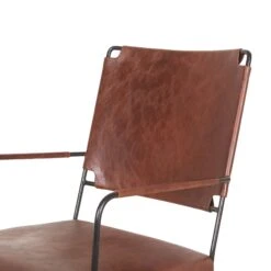 Melbourne Industrial Modern Leather Armchair -Household Items Series FNY AC18 TB GG dt1