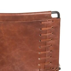 Melbourne Industrial Modern Leather Armchair -Household Items Series FNY AC18 TB GG dt2