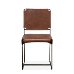 Melbourne Industrial Modern Leather Dining Chair, Set Of 2 27 Melbourne Industrial Modern Leather Dining Chair, Set Of 2 -Household Items Series FNY DC18 TB GG b8db0faa 4fc7 407a 9059 0efbc7abd4e5
