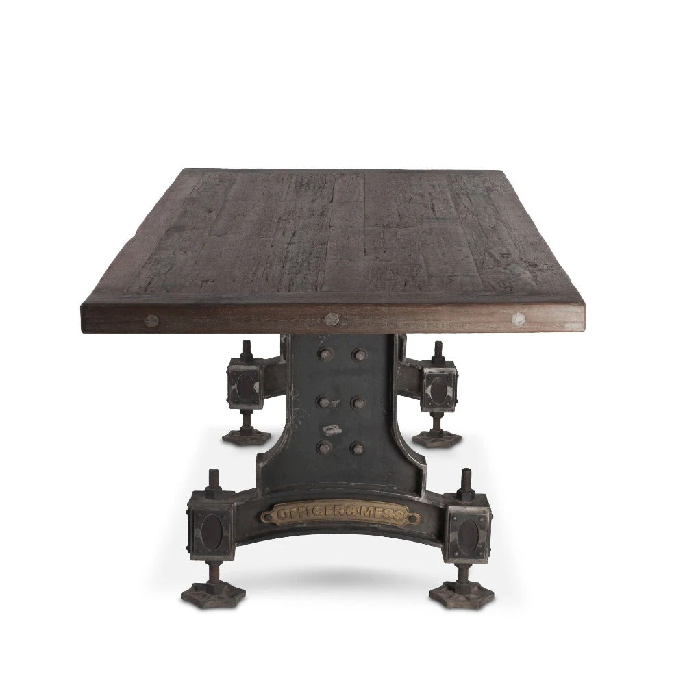 Sterling Industrial Officer's Mess Teak Wood Dining Table 5 Sterling Industrial Officer's Mess Teak Wood Dining Table - Image 3
