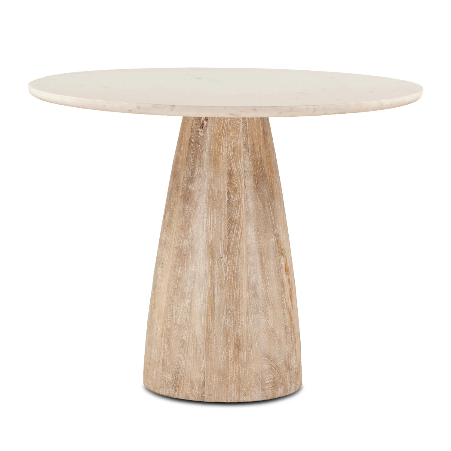 Palm Desert 48" White Marble Round Gathering Table 3 Palm Desert 48" White Marble Round Gathering Table
