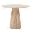 Palm Desert Marble Round Gathering Table