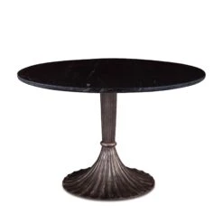 Palm Desert Natural Marble Dining Table With Deco Base