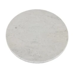 Palm Desert Natural Marble Dining Table With Bronze Tulip Base -Household Items Series FPA RDT48 WM 3dcb857d 071f 45c8 b3fc 36973134c28e