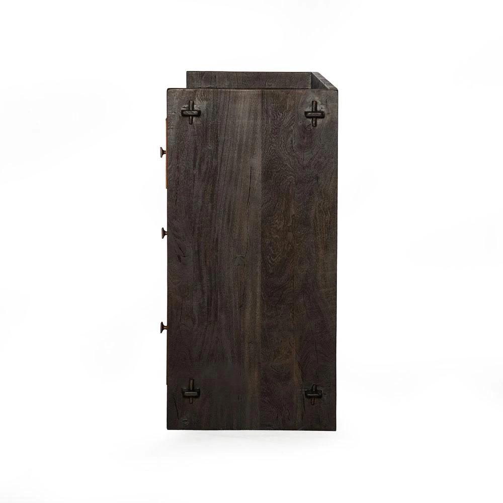 Messina Carved Teak Wood Dresser 5 Messina Carved Teak Wood Dresser - Image 3