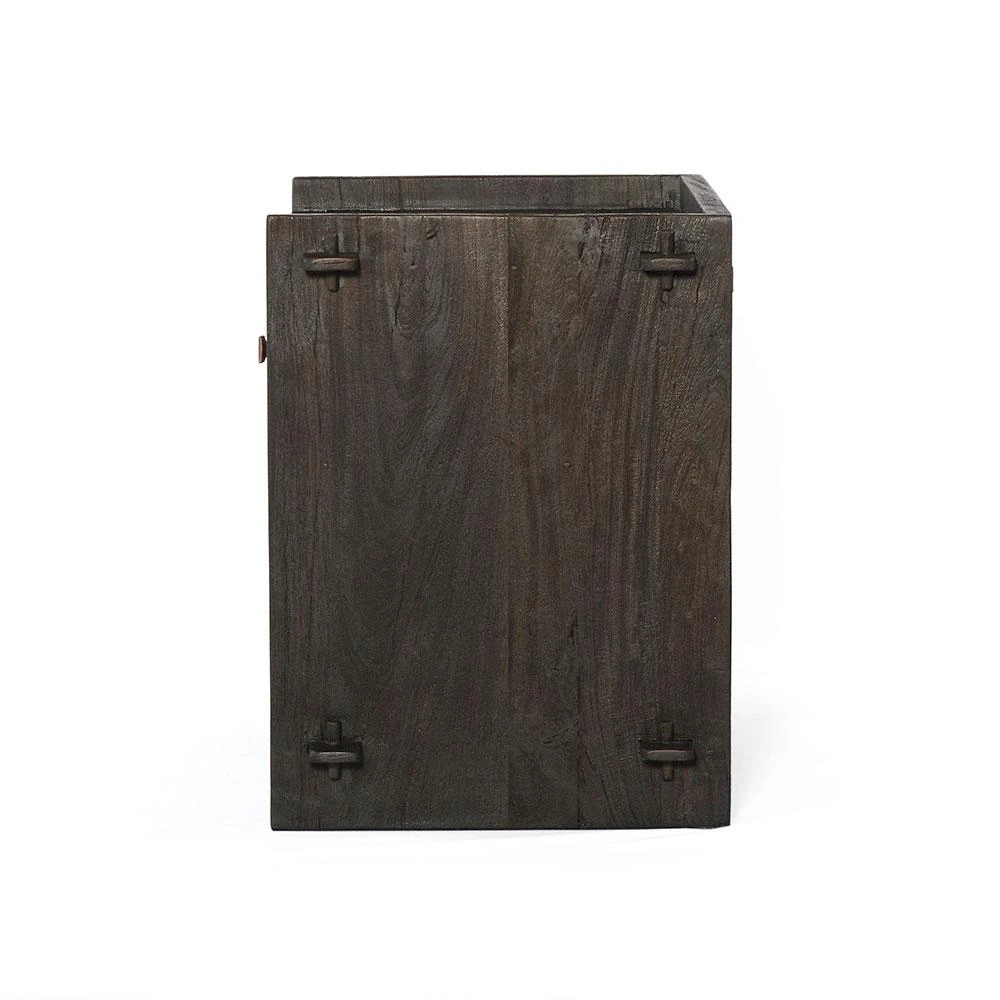 Messina Carved Teak Wood Night Chest 5 Messina Carved Teak Wood Night Chest - Image 3