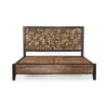 Messina Carved Teak Wood Bed