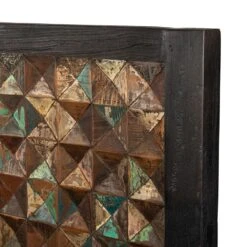 Messina Carved Teak Wood Bed 12 Messina Carved Teak Wood Bed -Household Items Series FRO PBK 4