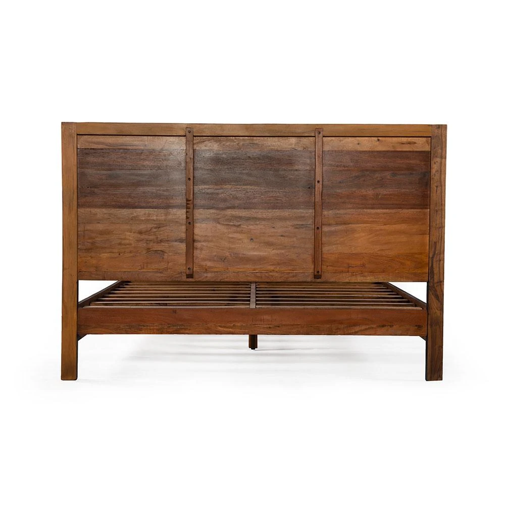 Messina Carved Teak Wood Bed 5 Messina Carved Teak Wood Bed - Image 3