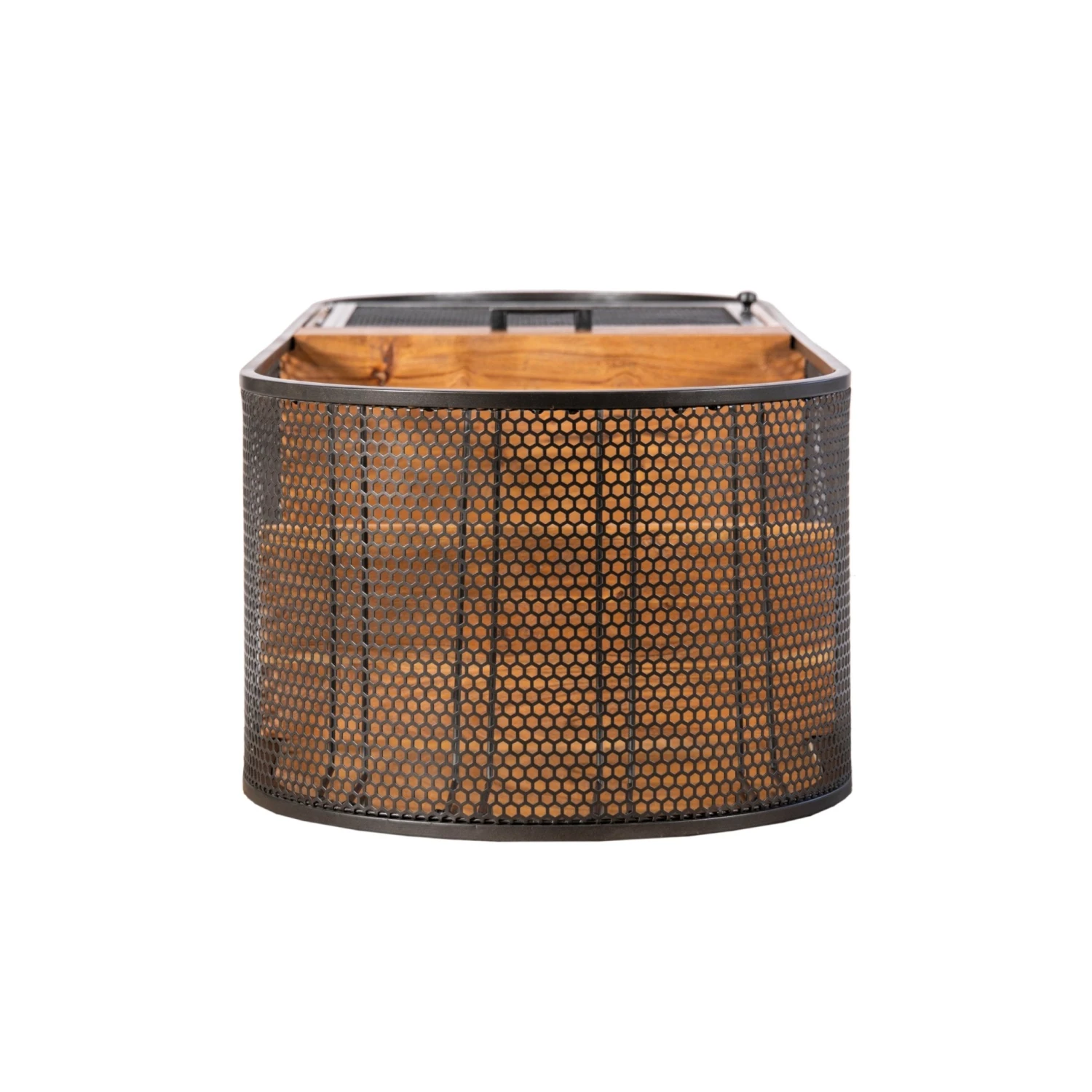 Mescalero 23" Iron And Mango Wood Bar Cabinet 9 Mescalero 23" Iron And Mango Wood Bar Cabinet - Image 7