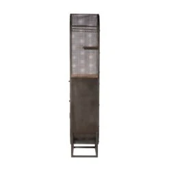 Mescalero 23" Iron And Mango Wood Bar Cabinet 16 Mescalero 23" Iron And Mango Wood Bar Cabinet -Household Items Series FRW BC23IR sd1