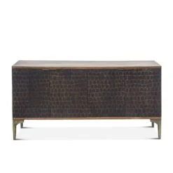 Vallarta Carved Mango Wood Sideboard