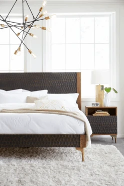 Vallarta Two Tone Mango Wood Bed 15 Vallarta Two Tone Mango Wood Bed -Household Items Series FSC SantaCruz Bedroom