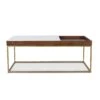 Aurora Modern Coffee Table In Walnut Brown 1 Aurora Modern Coffee Table In Walnut Brown -Household Items Series FSE CT45WN 1