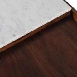 Aurora Modern Coffee Table In Walnut Brown -Household Items Series FSE CT45WN dt2 1