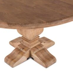Pengrove Modern Farmhouse Round Dining Table -Household Items Series FSR RD54A0 dt3