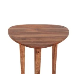 Arrey 23" Sheesham Wood Side Table -Household Items Series FSS ST23NA dt1
