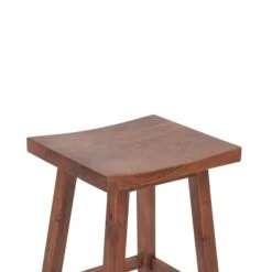 Stavenger 16" Counter Stool In Cinnamon Brown -Household Items Series FSV CC16CN dt1