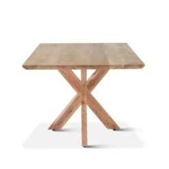 Stockholm Natural Acacia Wood Dining Table -Household Items Series FTI DT78NA sd1
