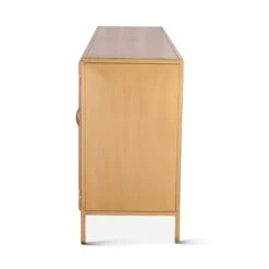 Del Oro 78" Sideboard In Antique Gold -Household Items Series FVO SB78AG sd1