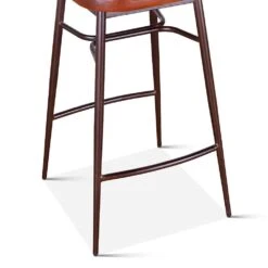 Hudson Backless Leather Stool 11 Hudson Backless Leather Stool -Household Items Series FWE BC dt1