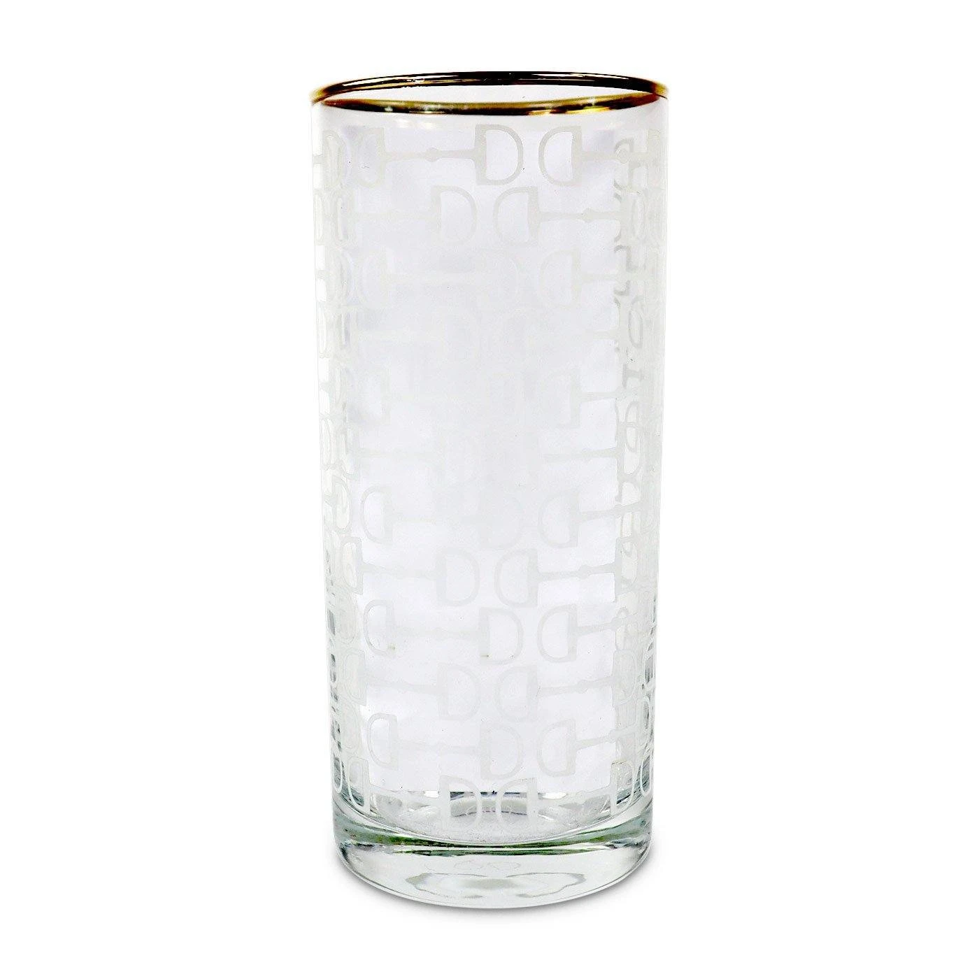 Frosted Pony Club Drinking Glass | Set Of 4 3 Frosted Pony Club Drinking Glass | Set Of 4