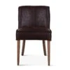 Avery Casual Leather Dining Chair In Cocoa Brown, Set Of 2 2 Avery Casual Leather Dining Chair In Cocoa Brown, Set Of 2 -Household Items Series G201 364 340 82