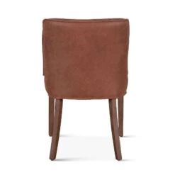 Avery Casual Leather Dining Chair In Vintage Tan, Set Of 2 -Household Items Series G201 364 341 82 bk1