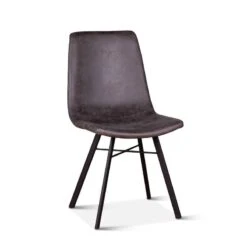 Hudson Retro Mid-Century Dining Chair, Set Of 2 -Household Items Series G234 SAMDC CHAR B 3q1