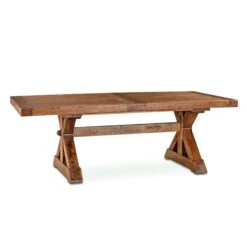 Aspen Birch Wood Extension Dining Table 88-110" -Household Items Series GGR ASP DT88E EA 3q1