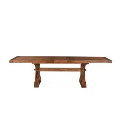 Aspen Birch Wood Extension Dining Table 88-110" -Household Items Series GGR ASP DT88E EA dt12