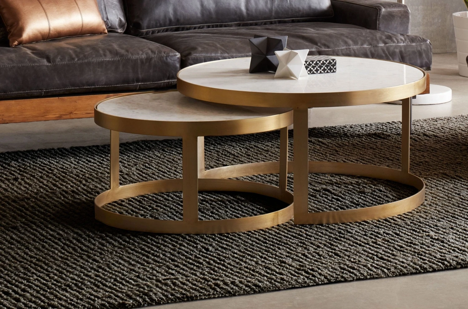 Leonardo Nesting Circular Coffee Tables 7 Leonardo Nesting Circular Coffee Tables - Image 5