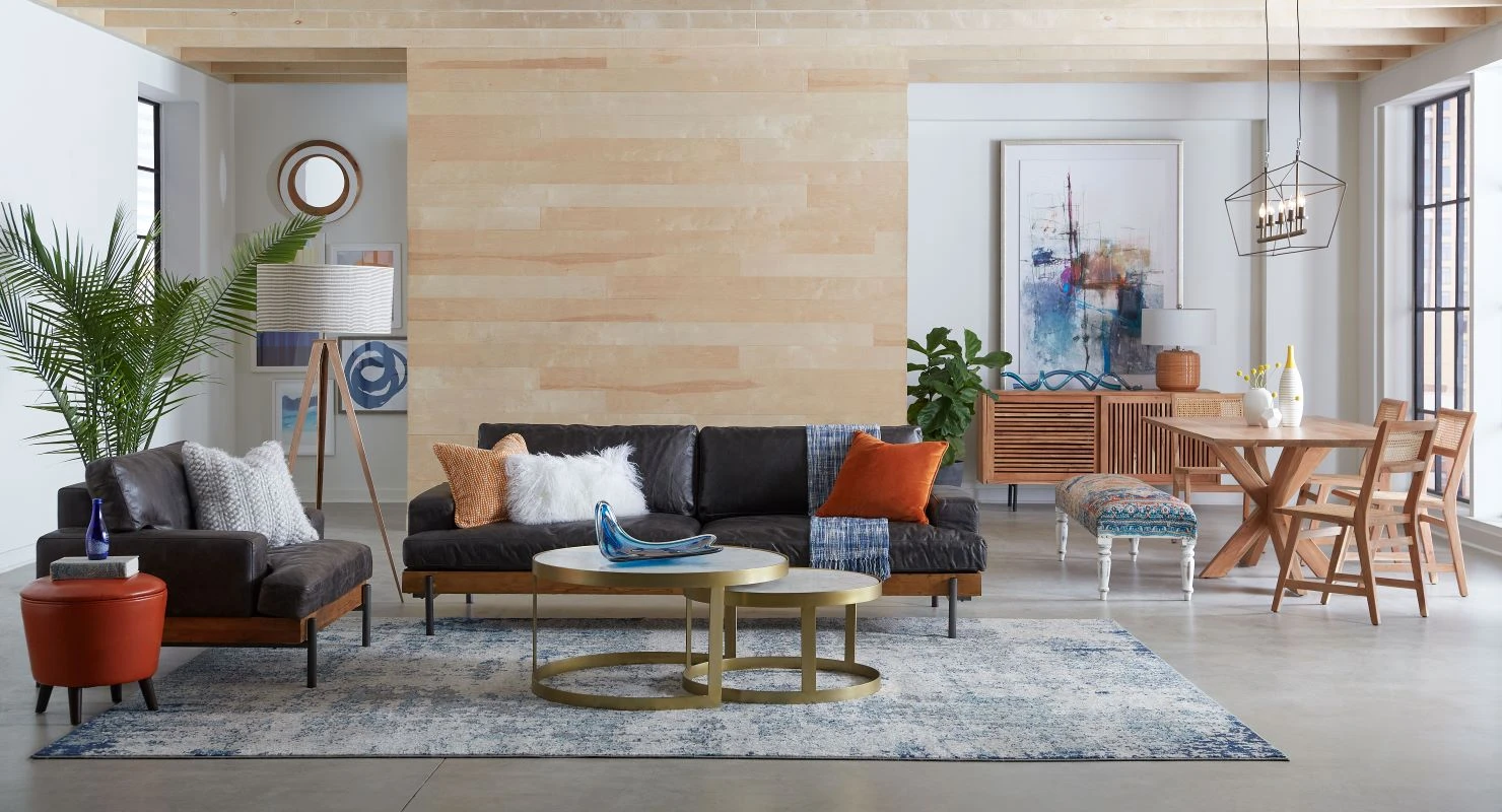 Chiavari Distressed Ebony Leather Sofa 9 Chiavari Distressed Ebony Leather Sofa - Image 7