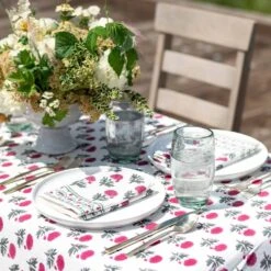 Gaya Rose Tablecloth -Household Items Series Gaya Rose Tablecloth September 382203