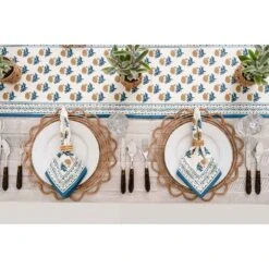 Gaya Teal & Marigold Table Runner 9 Gaya Teal & Marigold Table Runner -Household Items Series Gayteal2 0013 GayaTeal MarigoldDSC 2981 jpg 602214