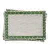 Green Bamboo Rectangle Jute Placemat | Set Of 4 2 Green Bamboo Rectangle Jute Placemat | Set Of 4 -Household Items Series Green rectangle bamboo jute mats 248027