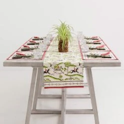 Hunt Scene Table Runner