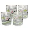 Hunt Scene Bourbon Glass | Set Of 4 -Household Items Series HuntSceneBourbonGlass set of 4 243305